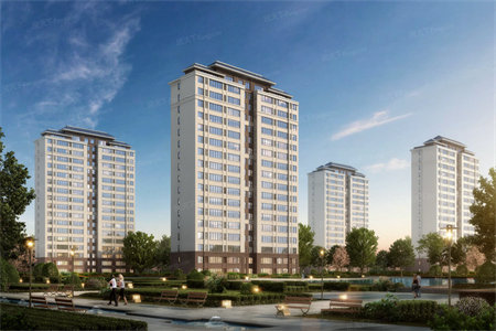 旭景园4室2厅1卫129m2毛坯房带院子180万